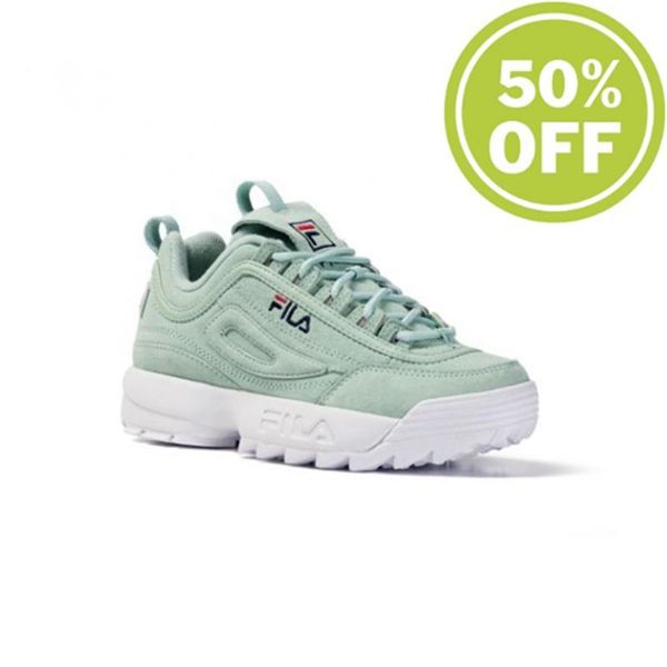 Disruptor Fila Mulher Turquesa - Fila Disruptor S Low Wmn Pastel Turquoise Low-Cut En Portugal,BNGA-